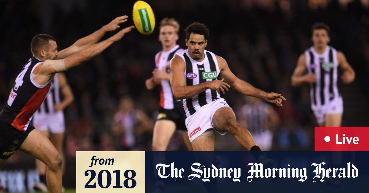 AFL Live Scores Saturday night footy